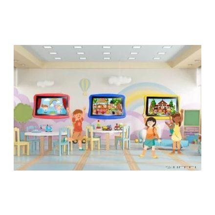 eFun Table Óvodai interaktív játékasztal 32" piros AKCIÓS BEMUTATÓDARAB
