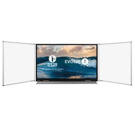   Legamaster Versatile fehértábla oldalszárny készlet az Evolve 75" kijelzőhöz (zománcozott acél táblafelület)