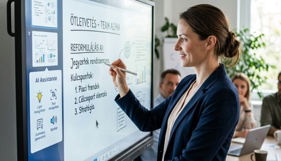 Interaktív kijelzők és AI,  valódi segítség a mindennapokban
